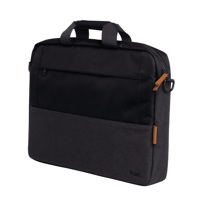 Geanta laptop Trust Lisboa, neagra, 2 ani garantie