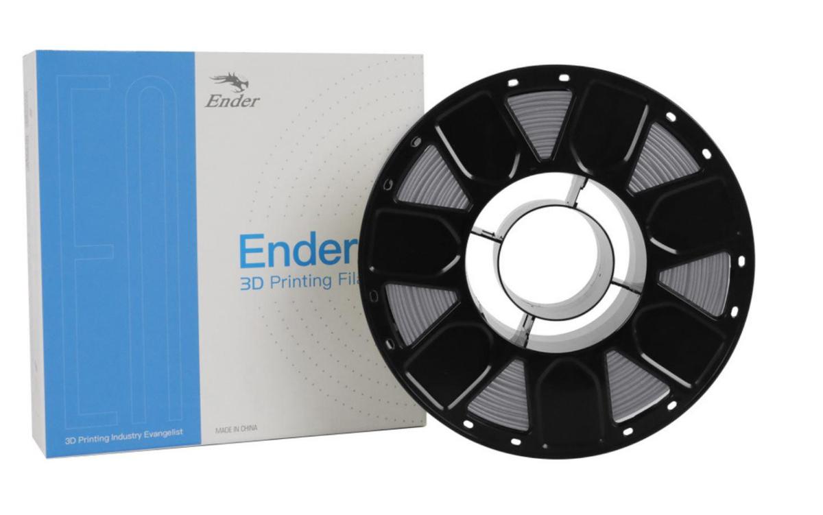 CREALITY ENDER PLA 3D Printer Filament, 1KG, Grey, Printing temperature: 200, Filament diameter: 1.75mm