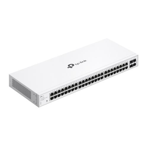 Switch TP-Link cu 48 de porturi, 48× 10/100/1000 Mbps RJ45 Ports (Auto- Negotiation/Auto MDI/MDIX)