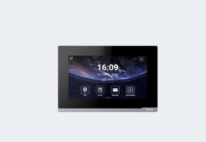 Monitor videointerfon DNAKE 7" Cu Android 10, Ecran 7-inch TFT LCD, Rezolutie 2MP