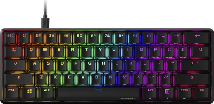 Tastatura Mecanica Gaming HyperX Alloy Origins 60, RGB, USB, negru