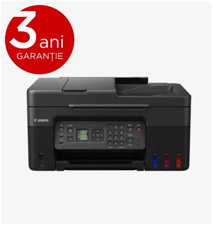 "Multifunctional inkjet color CISS Canon PIXMA G4470 , dimensiune A4(Printare, Copiere, Scanare, Fax)