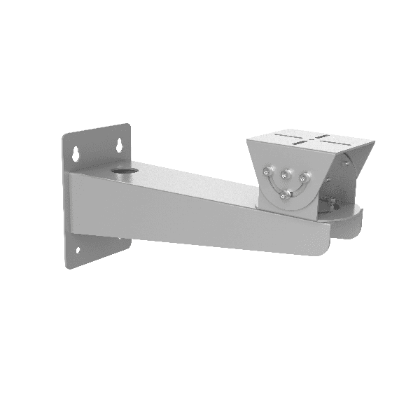 Suport de prindere pe perete Hikvision, DS-1701ZJ; Material: otel inoxidabil; Anti-coroziune; Dimensiuni: