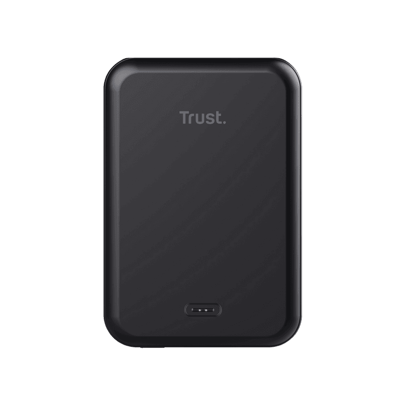 Baterie externa wireless Trust Magno, capacitate baterie 5000 mAh, 1 x porturi USB,  putere maxima intrare 12W