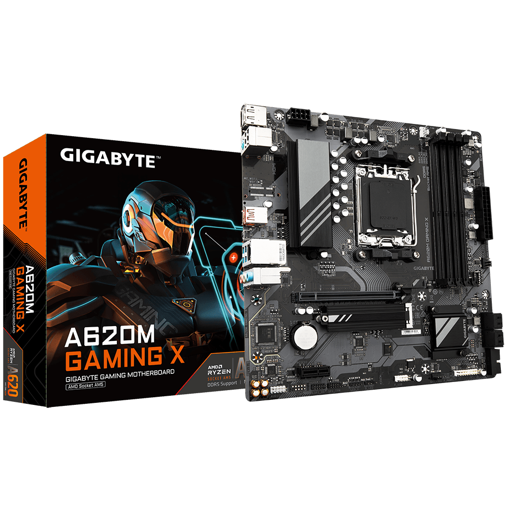 Placa de baza Gigabyte A620M GAMING X, Socket AM5, DDR5, Micro-ATX