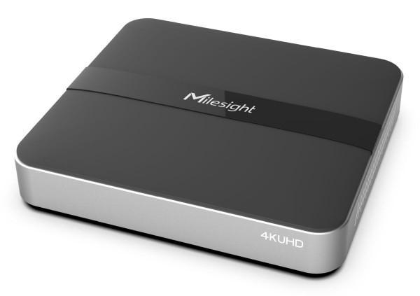 Mini POE NVR Milesight 8 Canale MS-N1008-UPC, Rezolutie inregistrare: 8MP , Rezolutie redare: 1*(30fps @8MP)