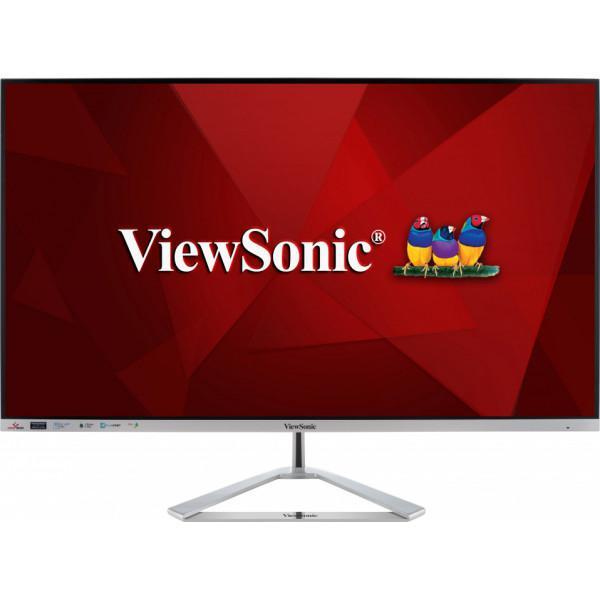 Monitor Consumer ViewSonic VX3276-2K-MHD-2, 31.5", 2560 x 1440 pixeli, Silver, 2 ani Garantie