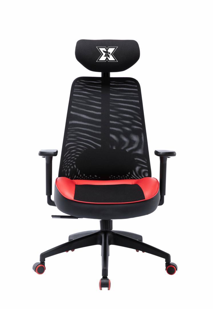 Scaun gaming Serioux Kyrian, adjustabil, piston pe gaz clasa 4, manere 3d, tetiere reglabile, baza stea cu 5 picioare