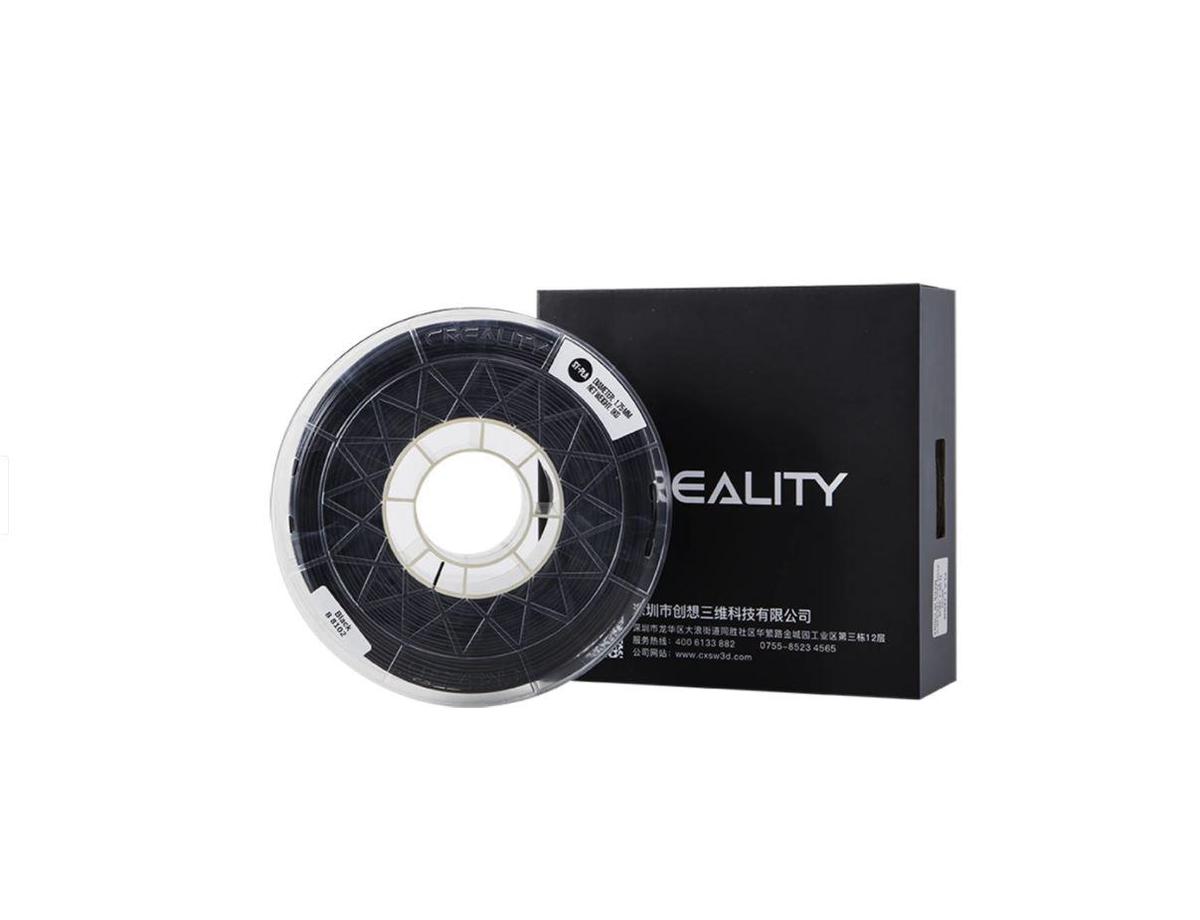 CREALITY CR PLA 3D Printer Filament, 1KG, black, Printing temperature: 190-220, Filament diameter: 1.75mm