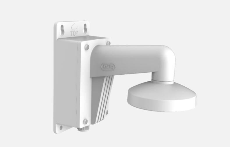 Suport de montaj pe perete cu doza de conexiuni Hikvision DS-1473ZJ- 135B, material aliaj de aluminiu