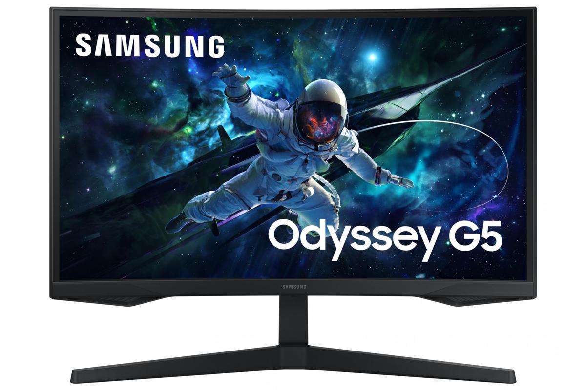 Monitor Samsung 27" LS27CG552EUXEN, Curvature: 1000R, Diagonal (inch): 27, Diagonal (cm): 69, Aspect ratio: 16:9