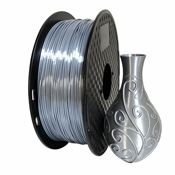 CREALITY PLA 3D Printer Filament, silk silver, Printing temperature: 190-220, Filament diameter: 1.75mm