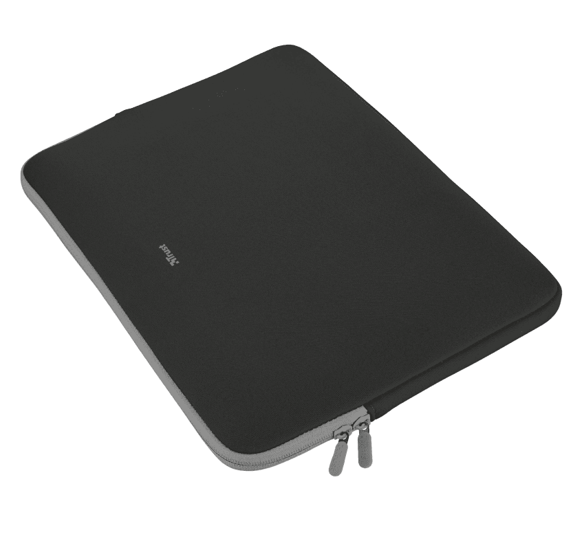Geanta laptop Trust Primo Soft Sleeve, Negru, 2 ani Garantie