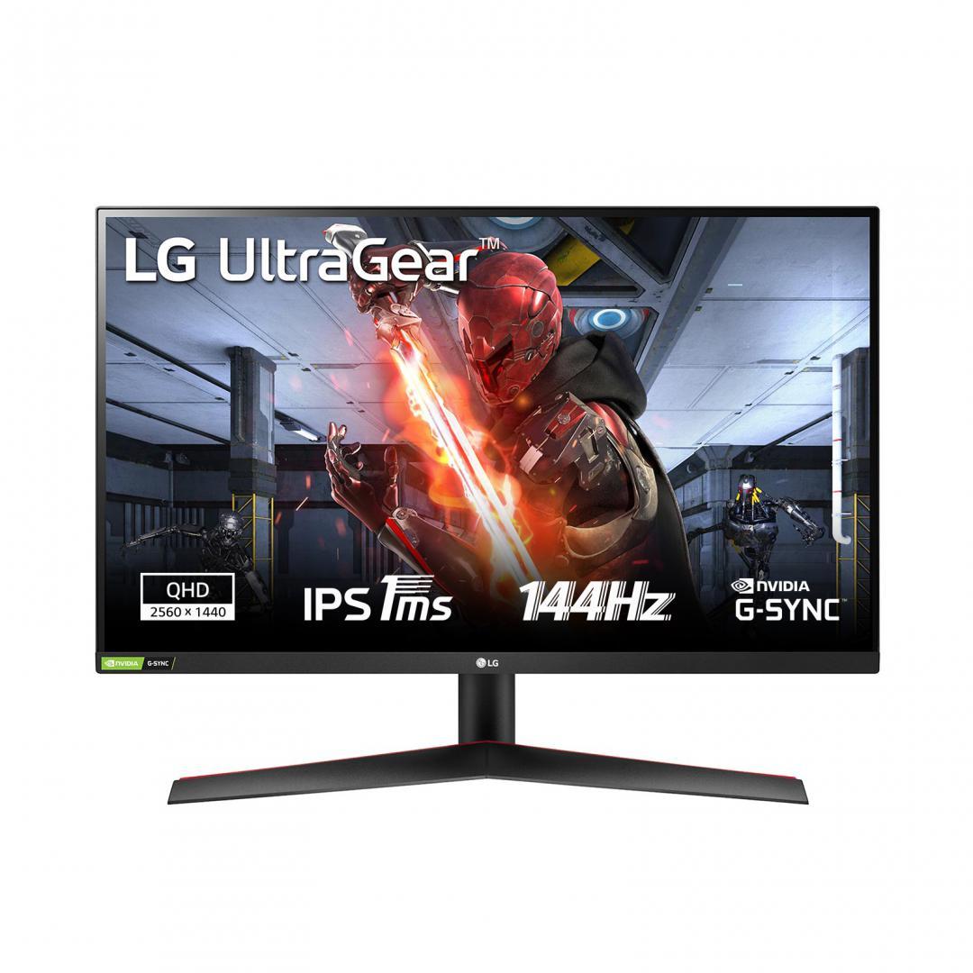 Monitor Consumer LG 27GN800P-B.AEU, 27", 2560 x 1440 pixeli, Black, 3 ani Garantie