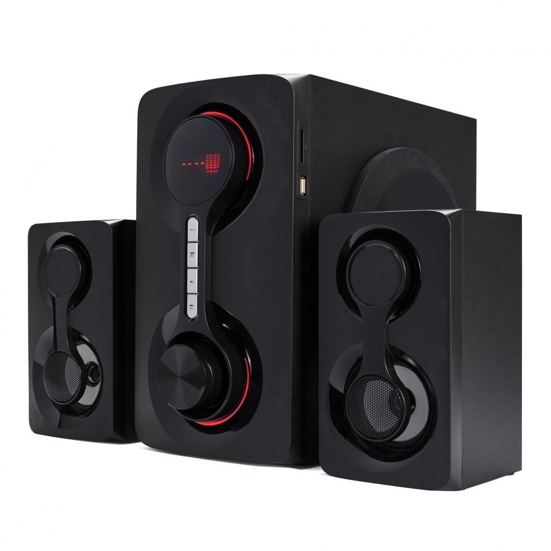 Boxe Serioux 2.1 SoundRise 2160W, putere totala 60W RMS, tip 2.1, sateliti 2 x 15W, subwoofer 30W