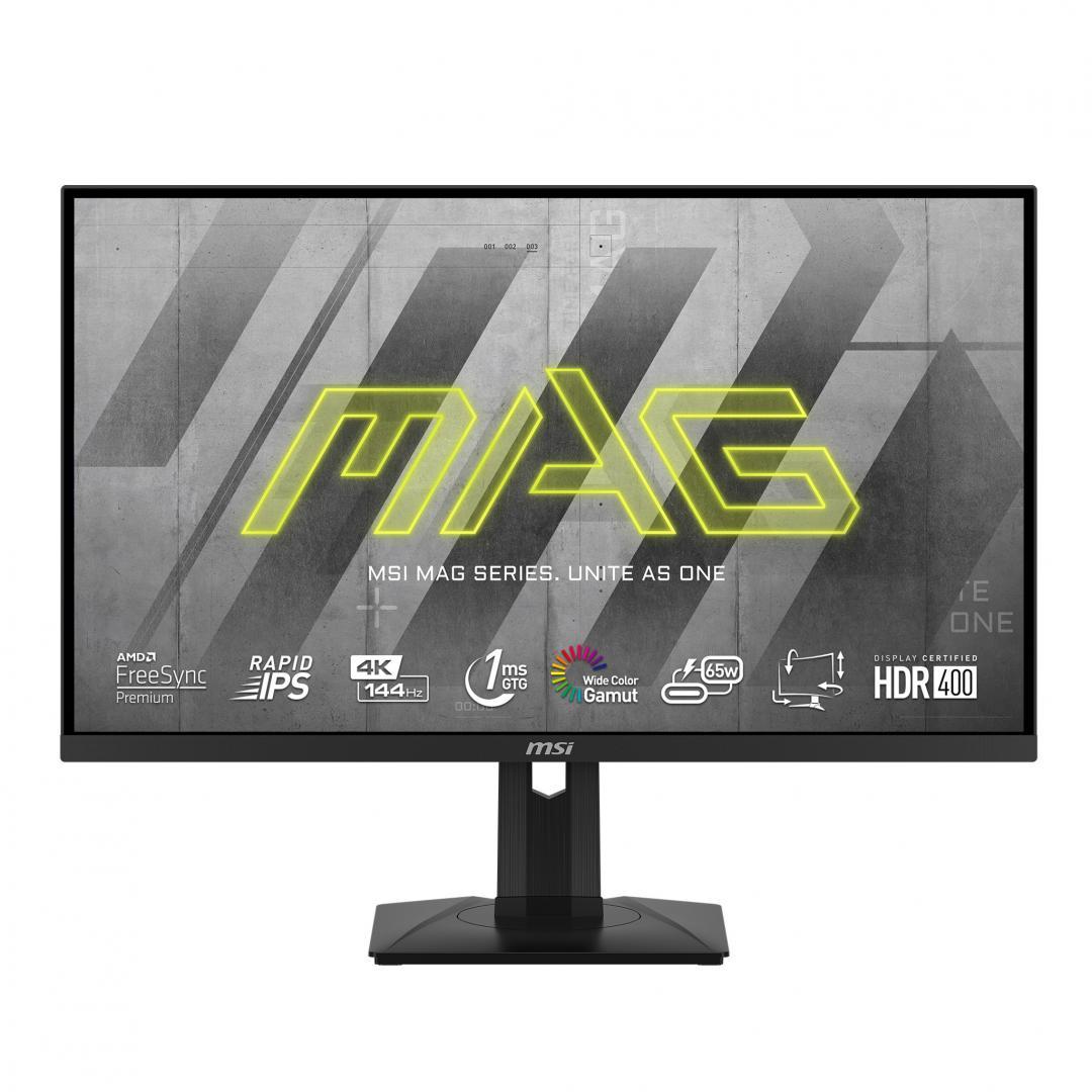 Monitor Consumer MSI MAG 274UPF, 27", 3840 x 2160 pixeli, Black, 3 ani Garantie