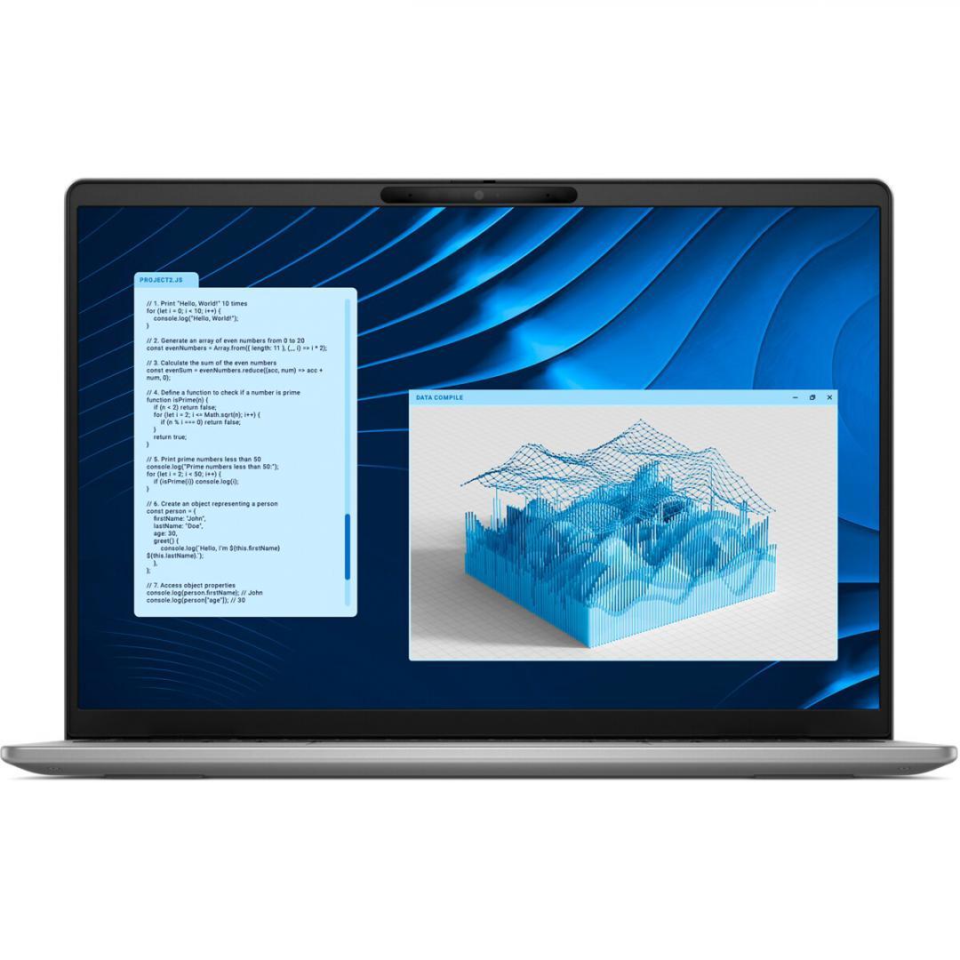 Laptop Business DELL Latitude 5455, cu procesor Qualcomm Snapdragon X Plus X1P-64-100, 14'' IPS, 16 GB LPDDR5x, 512 GB