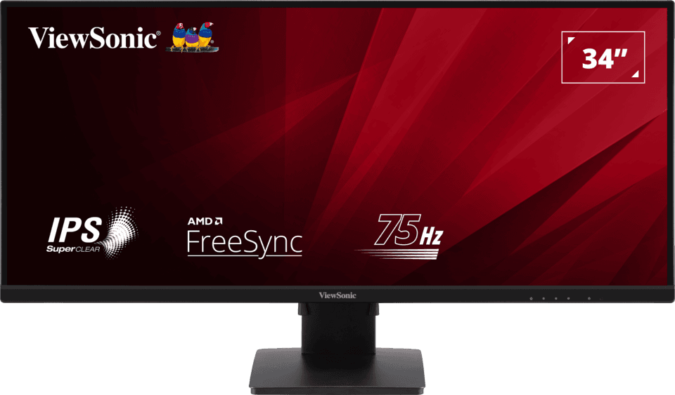 Monitor Consumer ViewSonic VA3456-MHDJ, 34", 3440 x 1440 pixeli, Black, 2 ani Garantie