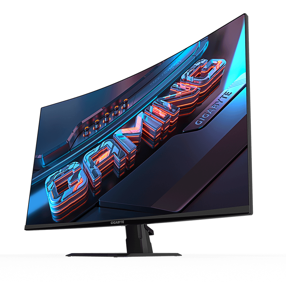 Monitor Commercial Gigabyte GS32QC, 32", 2560 x 1440 pixeli, Black, 3 ani Garantie
