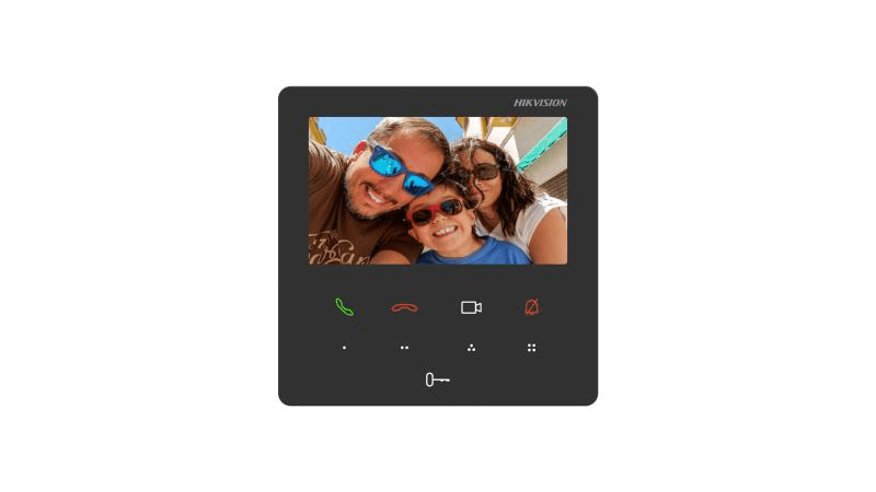 Post interior videointerfon color Hikvision DS-KH6110-WE1, 4.3-inch colorful touch screen, rezolutie: 480 × 272