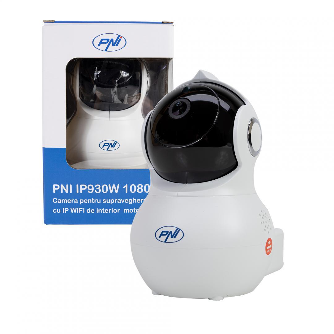 Camera supraveghere video PNI IP930W 1080P 2 MP cu IP P2P PTZ wireless, slot card microSD, Senzor imagine: 1/2.7, 2MP