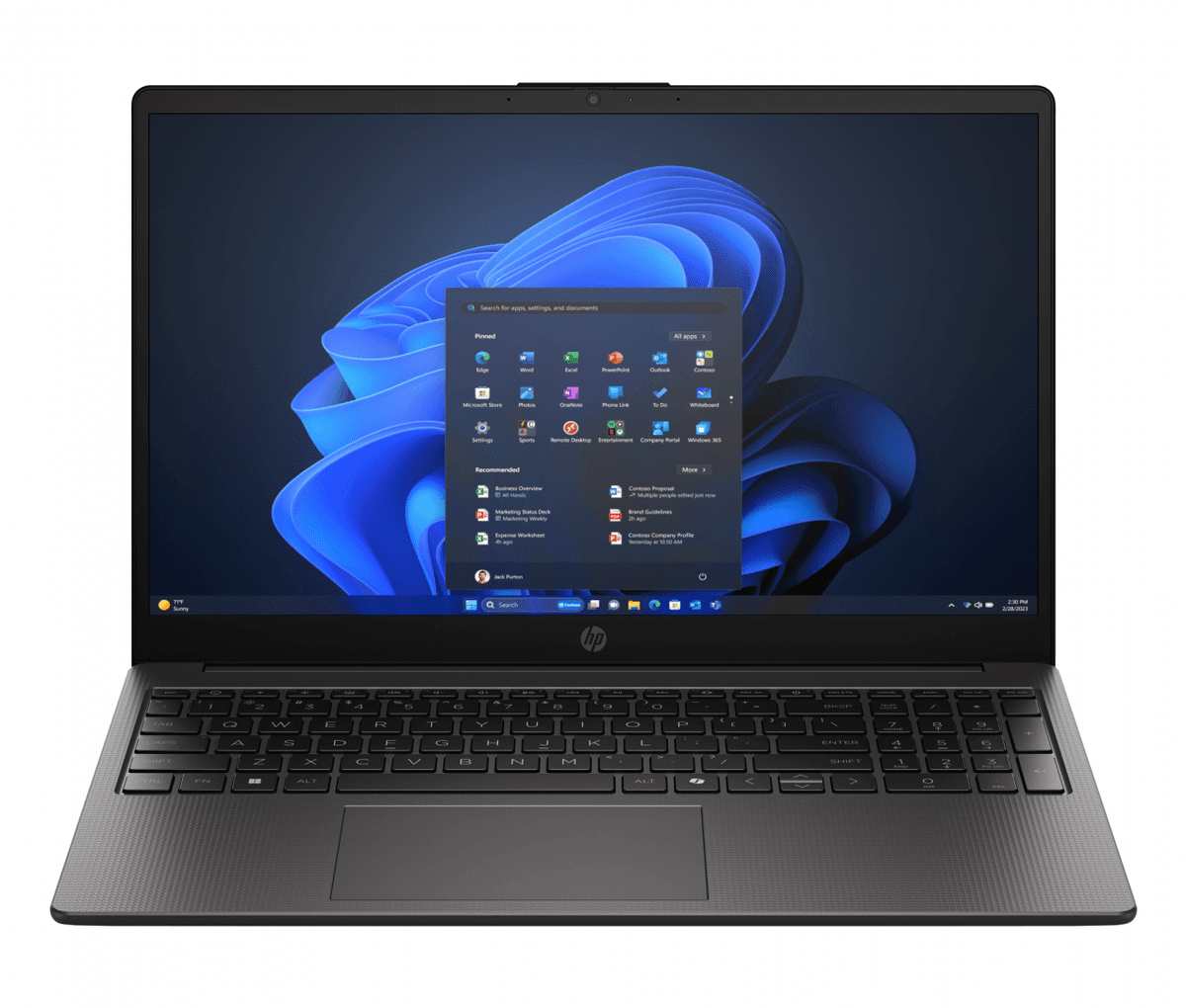 Laptop SMB HP 255R G10, cu procesor AMD Ryzen 5 7535U, 15.6'' IPS, 8 GB DDR5, 512 GB SSD, AMD Radeon 660M, Fara OS
