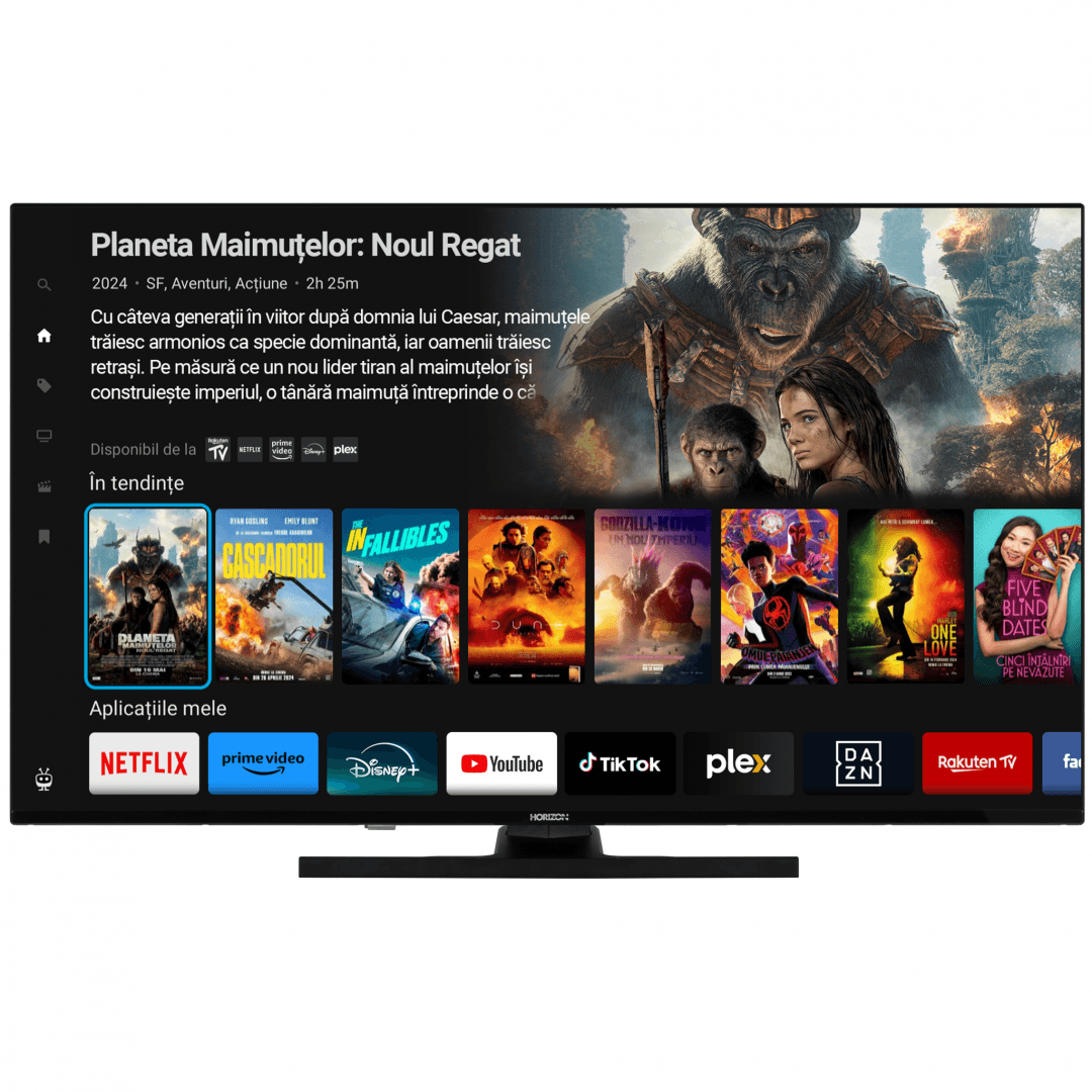 QLED TV HORIZON SMART 65HQ8560U/D, 65" D-LED, 4K Ultra HD, DVB-S2/T2/C, CME 800Hz, TiVo, Contrast 5000:1, 250 cd/m2