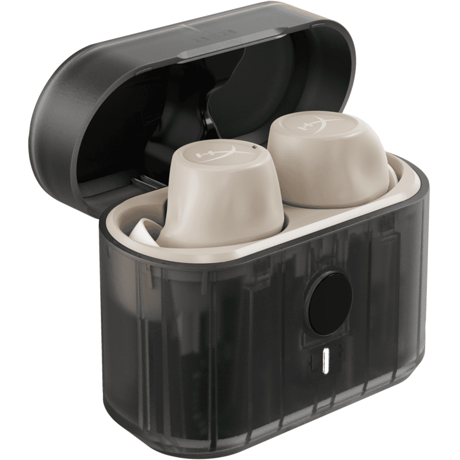Casti In-ear HyperX Cirro Buds Pro, Wireless, noise-canceling, Bej