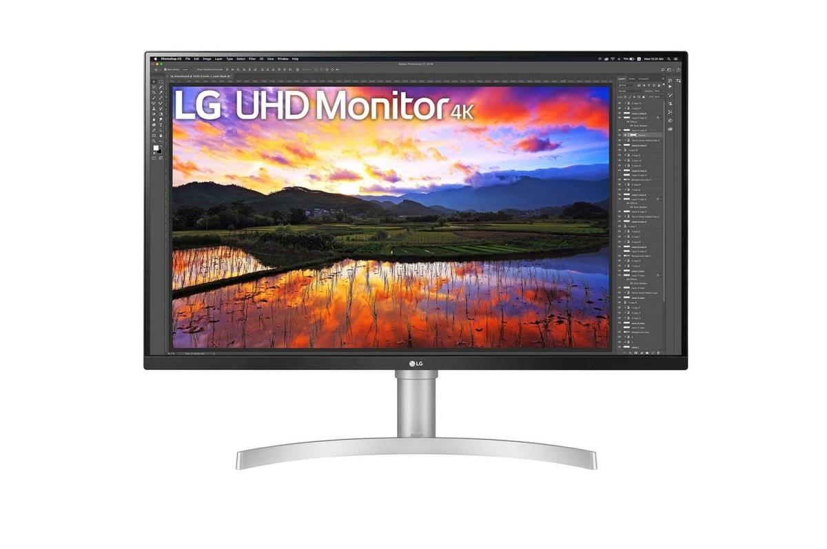 Monitor Consumer LG 32UN650P-W, 31.5", 3840 x 2160 pixeli, Silver, 3 ani Garantie