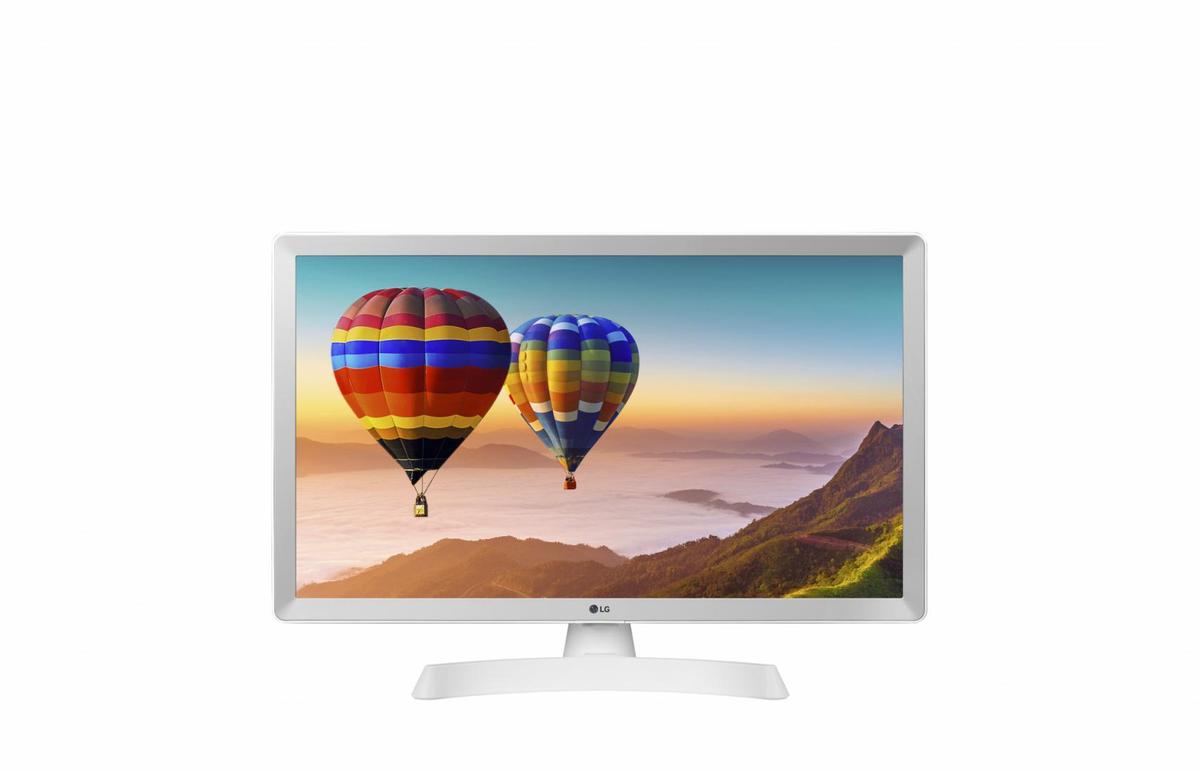 Monitor Mini-TV Consumer LG 24TN510S-WZ.API, 24", 1366 x 768 pixeli, White, 3 ani Garantie