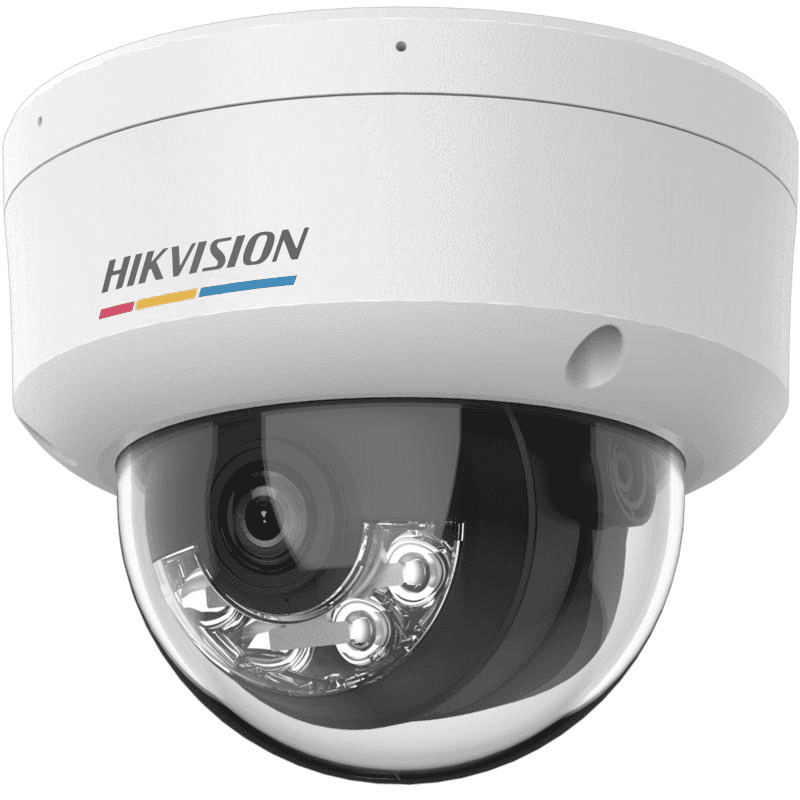 Camera de supraveghere IP Dome 2MP ColorVu with Smart Hybrid Light Hikvision DS-2CD1127G2H-LIU(2.8MM)