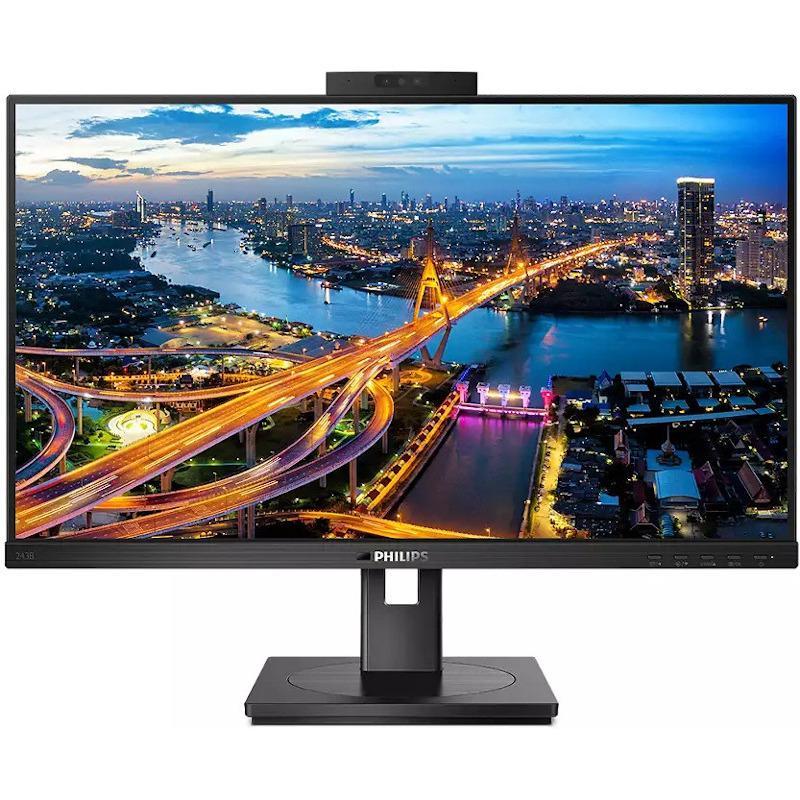 Monitor Consumer Philips 243B1JH, 23.8", 1920 x 1080 pixeli, Black, 2 ani Garantie