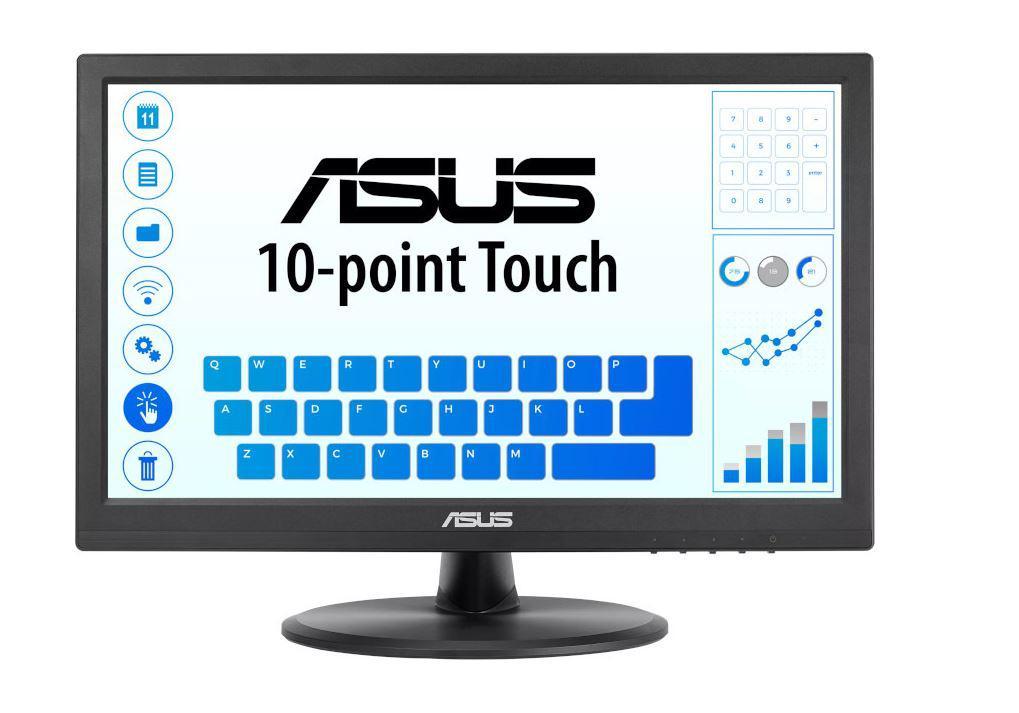 Monitor Consumer ASUS VT168HR, 15.6", 1366 x 768 pixeli, Touchscreen, Black, 3 ani Garantie
