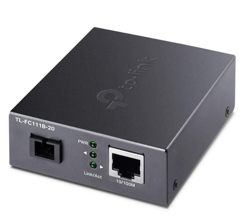 "10/100 Mbps RJ45 to 100 Mbps Single-mode SC WDM Bi-Directional Fiber Converter PORT: 1× 100Mbps SC Port