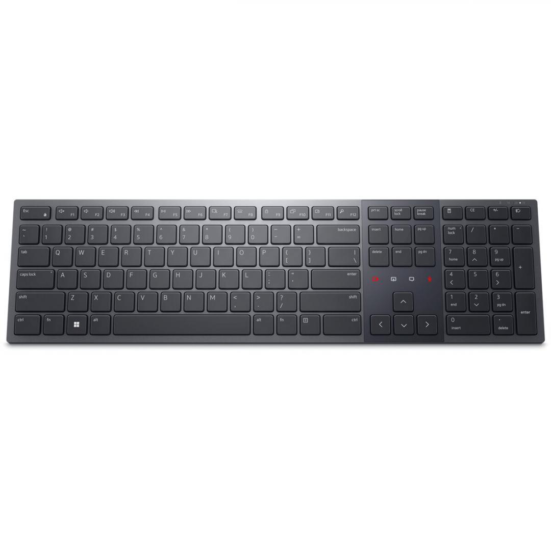 Tastatura Dell Premier Collaboration Keyboard - KB900, Wireless, Gri