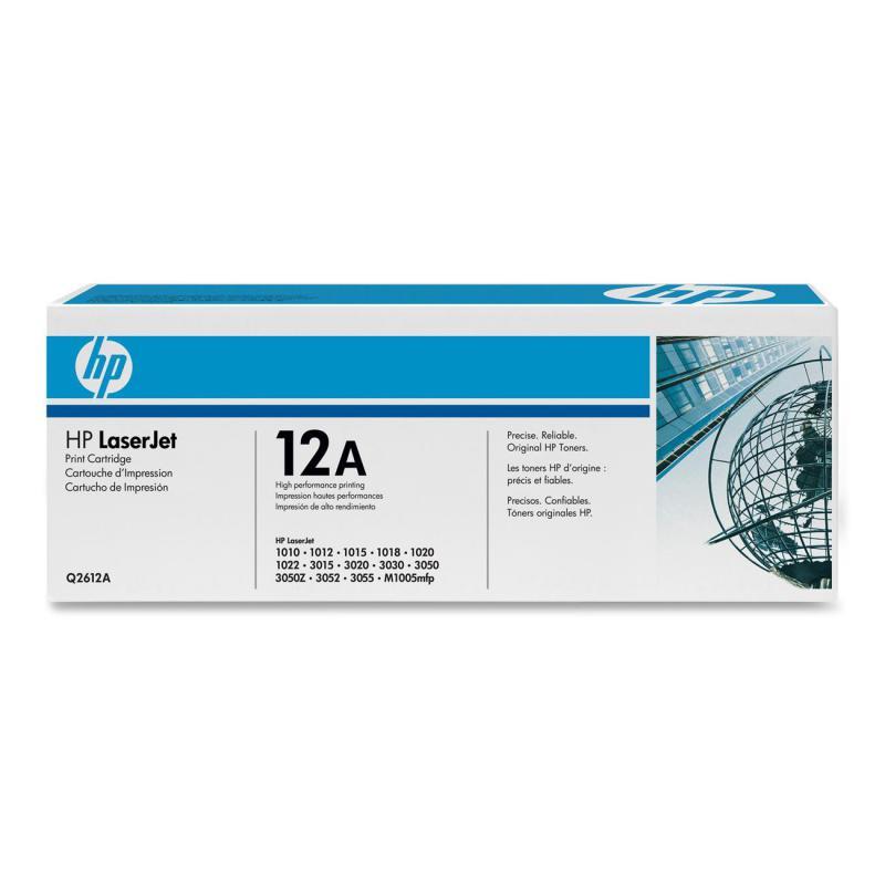 Toner HP 12A, Black