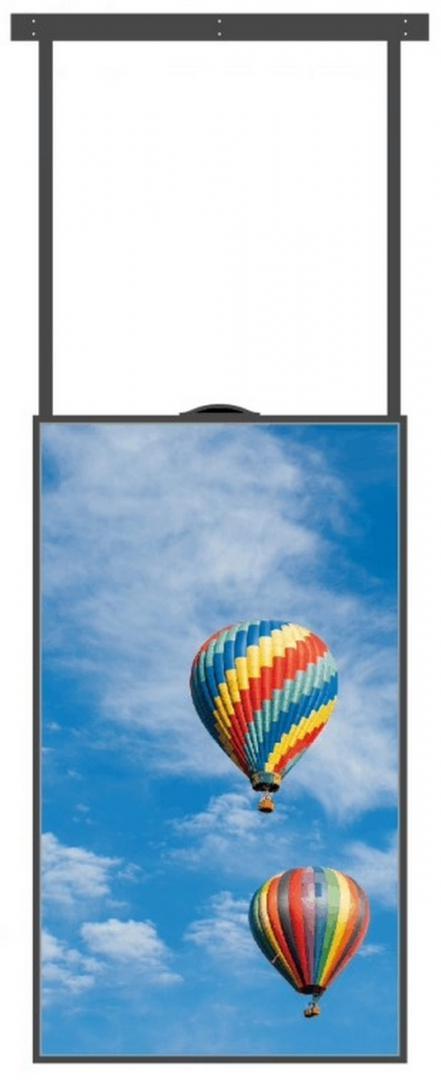 Monitor signage Dahua HighBrightness Vertical (Portrait), 65", 3000nit, FHD, panel IPS, DLED, 8ms