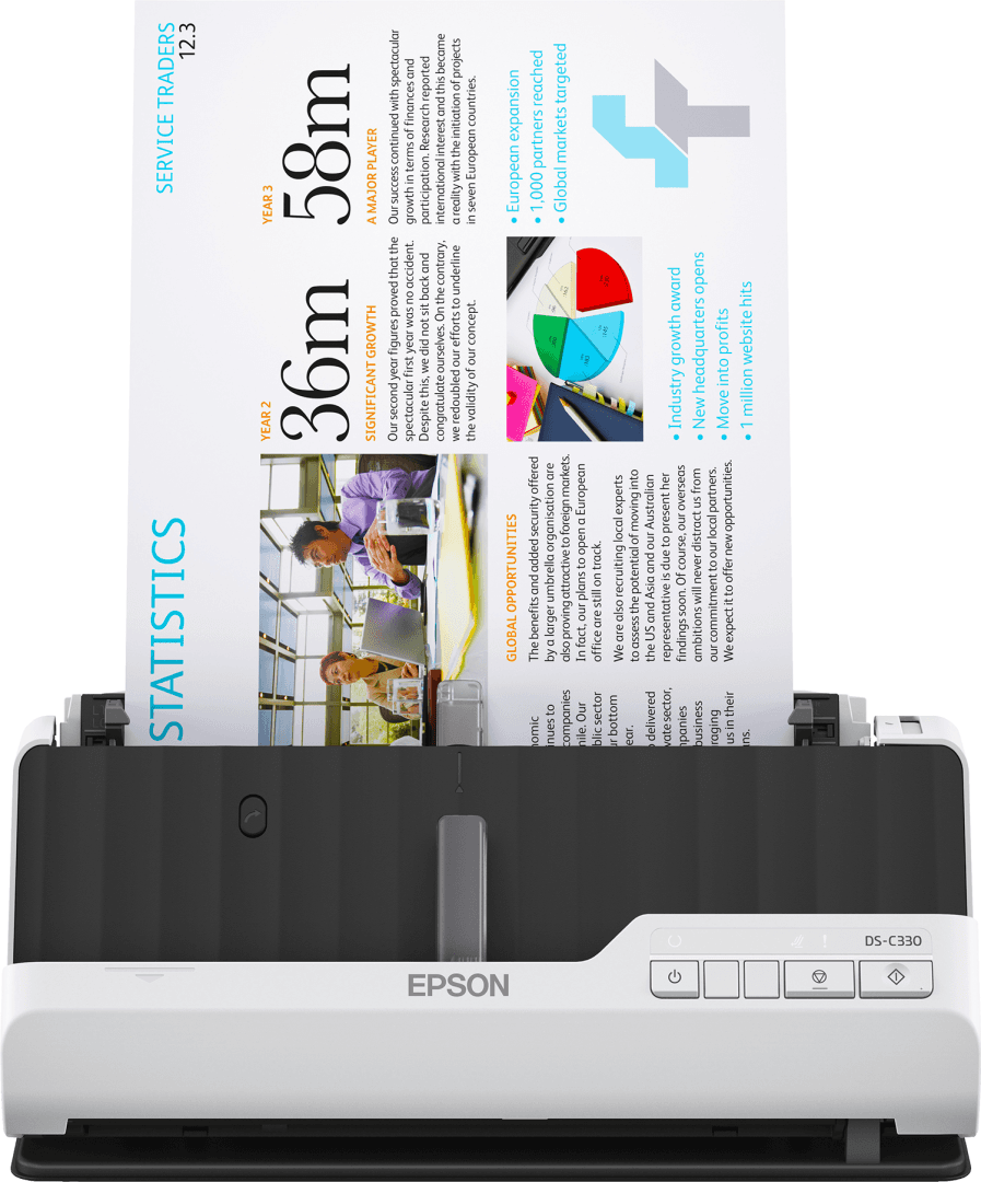 Scanner Epson DS-C330, A4, Automat, Sheetfed, USB