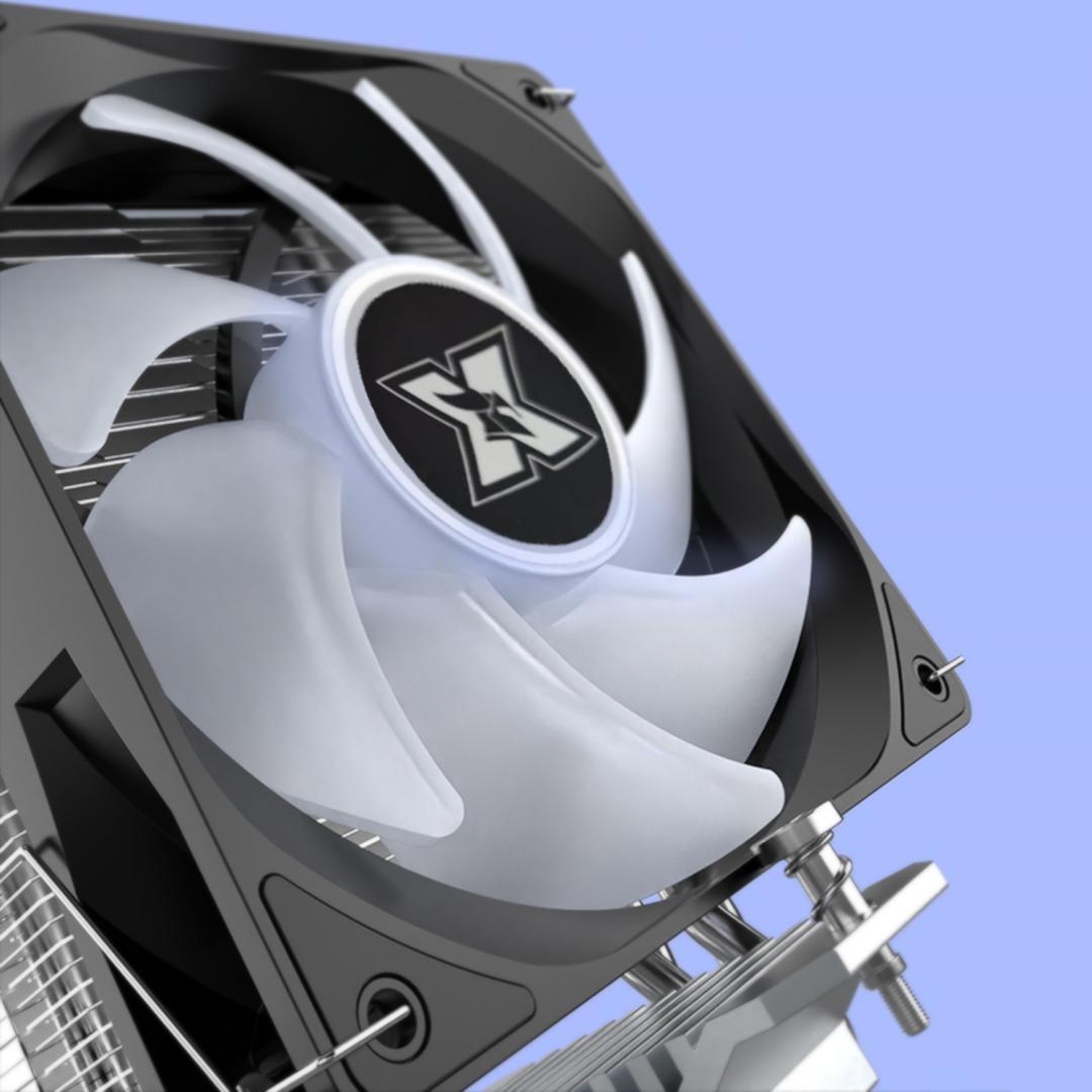 Cooler CPU Serioux CC120ARGB, dimensiuni 120x120x25mm, viteza ventilator 800-1800±200RPM, TDP: 180 - 200W