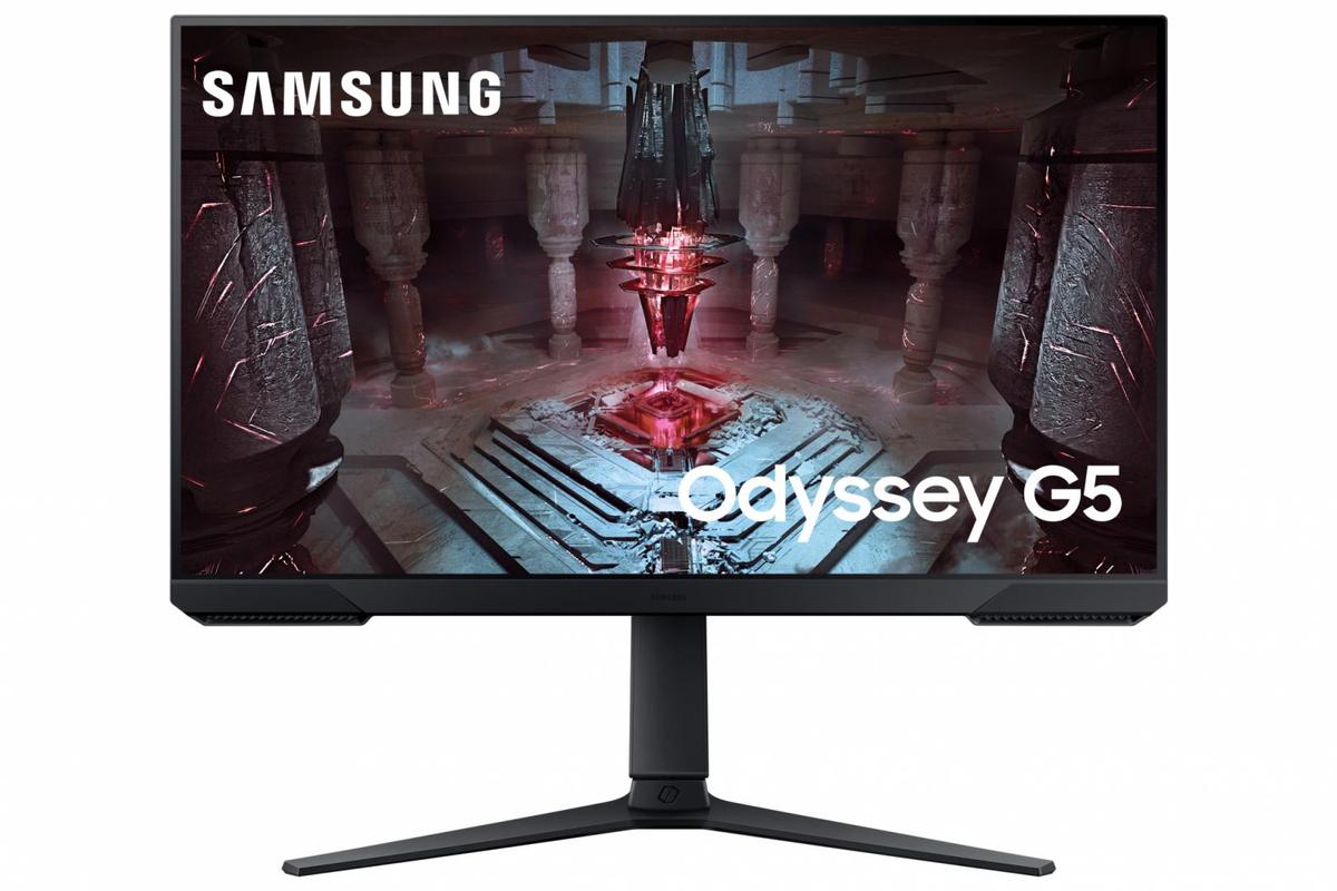 Monitor Samsung 27" LS27CG510EUXEN, Diagonal (inch): 27, Diagonal (cm): 69, Aspect ratio: 16:9, Panel: IPS