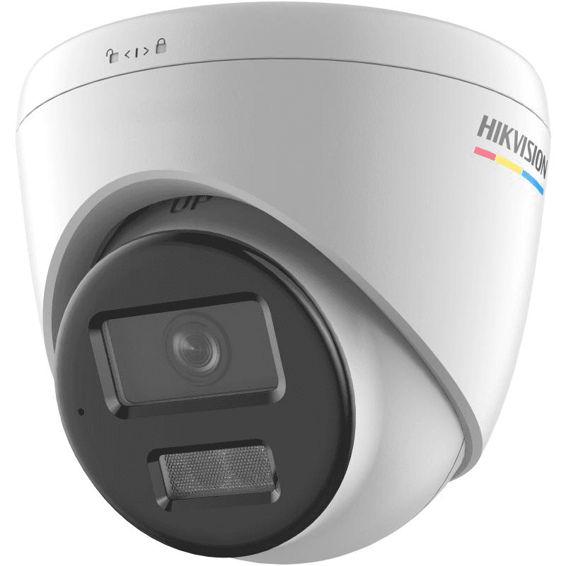 Camera de supraveghere IP Turret 6MP ColorVu Hikvision DS-2CD1367G2H- LIU(4MM), lentila fixa 4mm