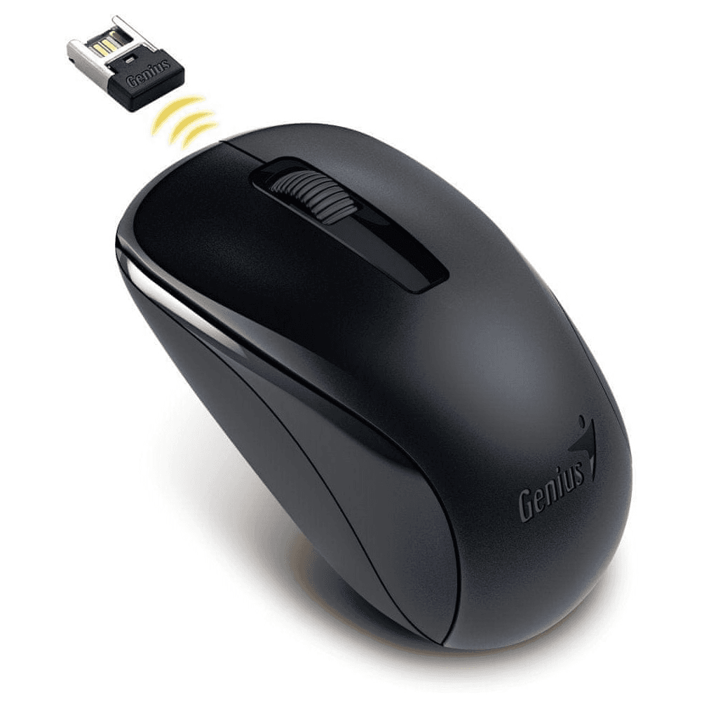 Mouse Wireless Genius NX-7005, 1200 - 1400 dpi, Negru