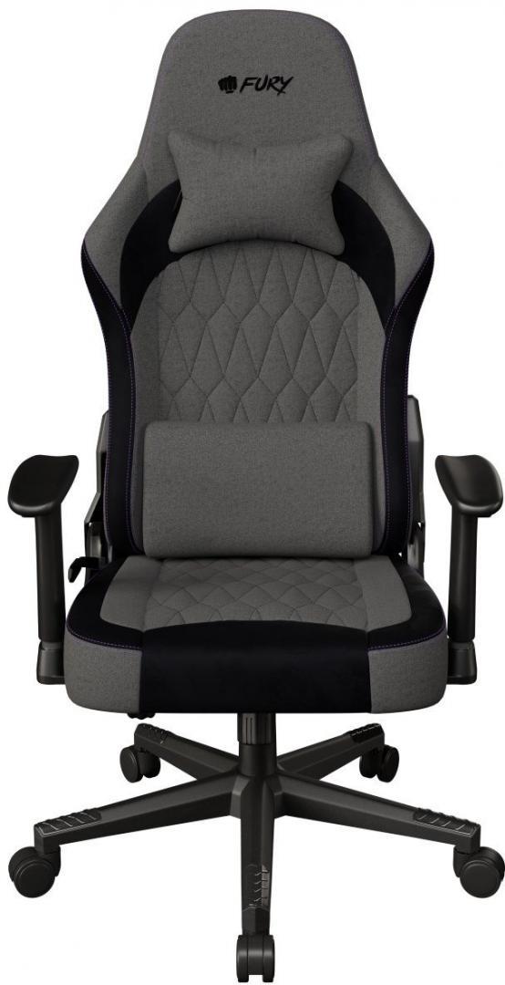 Scaun gaming FURY SHINAI S8, material fabric, reglabil pe inaltime, greutate maxima suportata 130 kg