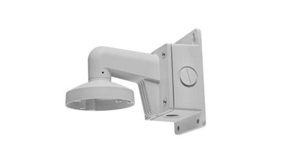 Suport de montaj pe perete cu doza de conexiuni Hikvision DS-1272ZJ- 120B, material aliaj de aluminiu