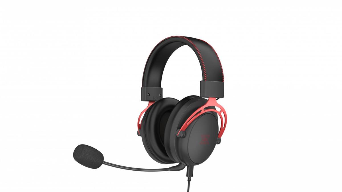 Căști de gaming Serioux Nimbus, cu mufă de 3,5 mm + USB 7.1, tip difuzor ∅53 mm, sensibilitate difuzor: 120 ± 3 dB