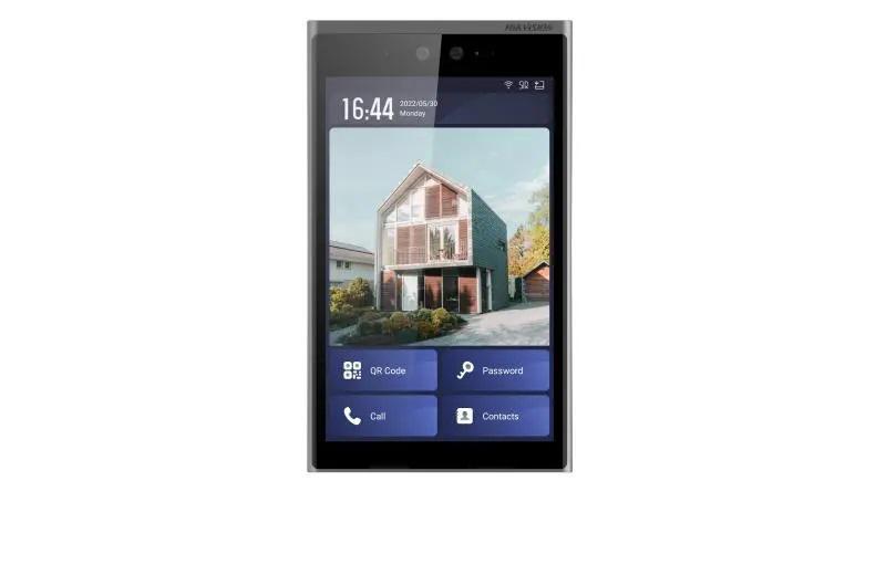 Post videointerfon cu recunoastere faciala Hikvision DS-KD9633-WBE6