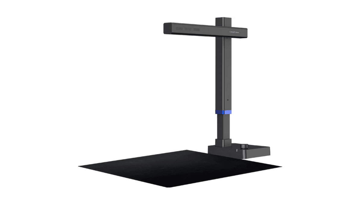 Scanner CZUR Shine 800 A3 Pro, rezolutie 3264 x 2446 pixeli, 8MP, 270 dpi, senzor HD CMOS