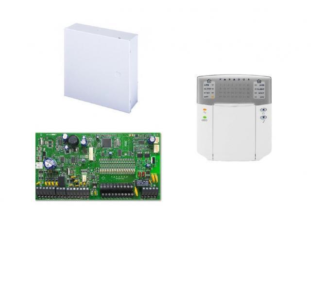 Centrala Paradox SP7000+; 16 intrări de zonă sau 32 cu ATZ