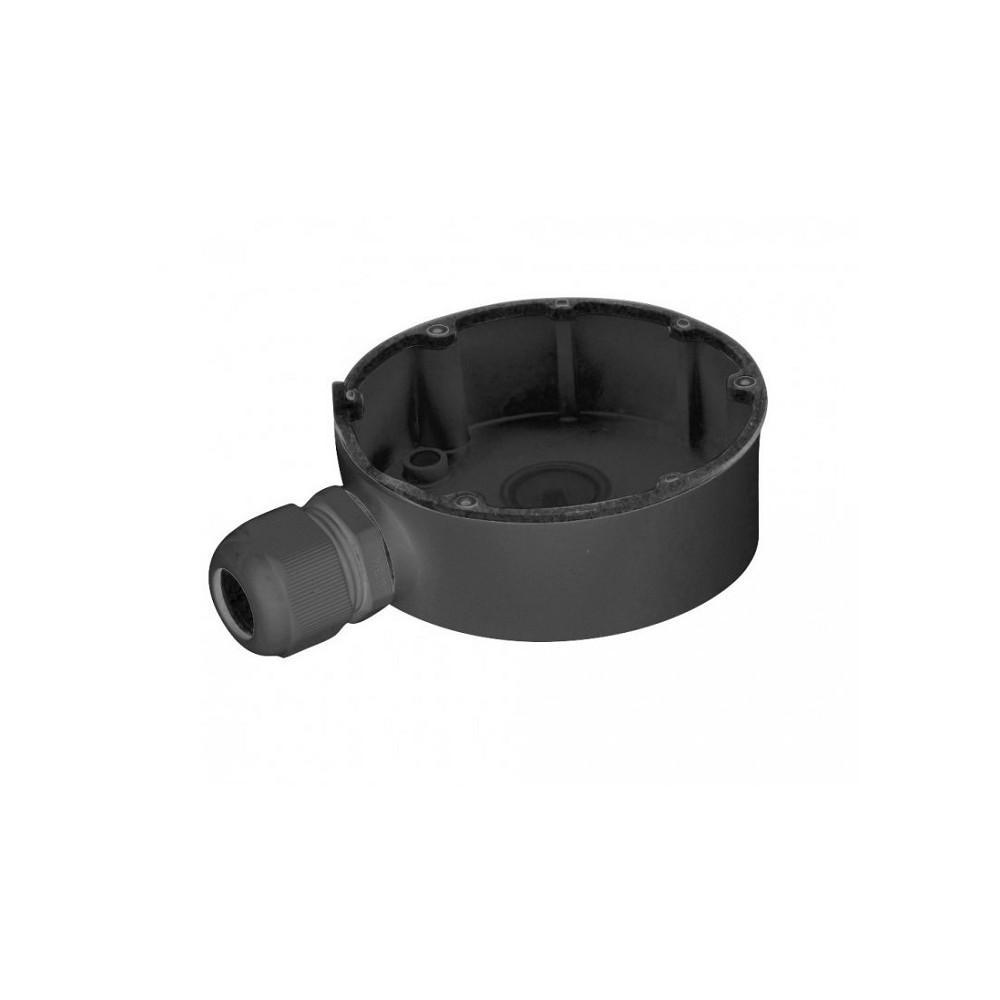 Doza conexiuni Hikvision DS-1280ZJ-DM18( black), culoare neagra, material aliaj de aluminiu