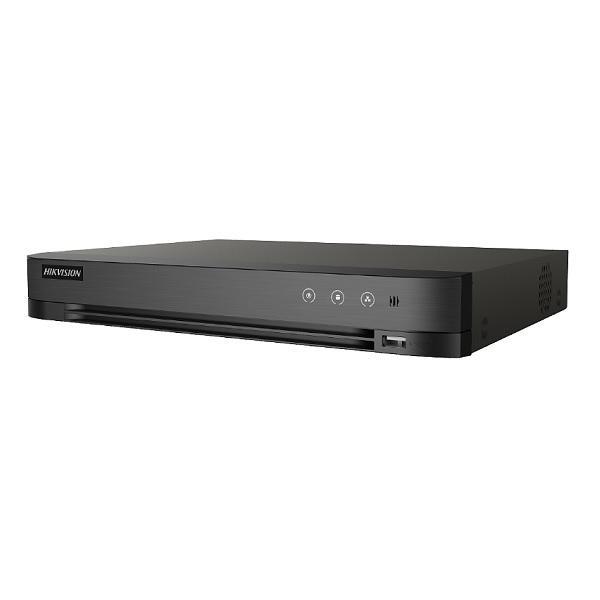 DVR 8 canale Turbo HD Hikvision IDS-7208HQHI-M1/S(C); 4MP; Acusens - Deep learning; filtrarea alarmelor false dupa